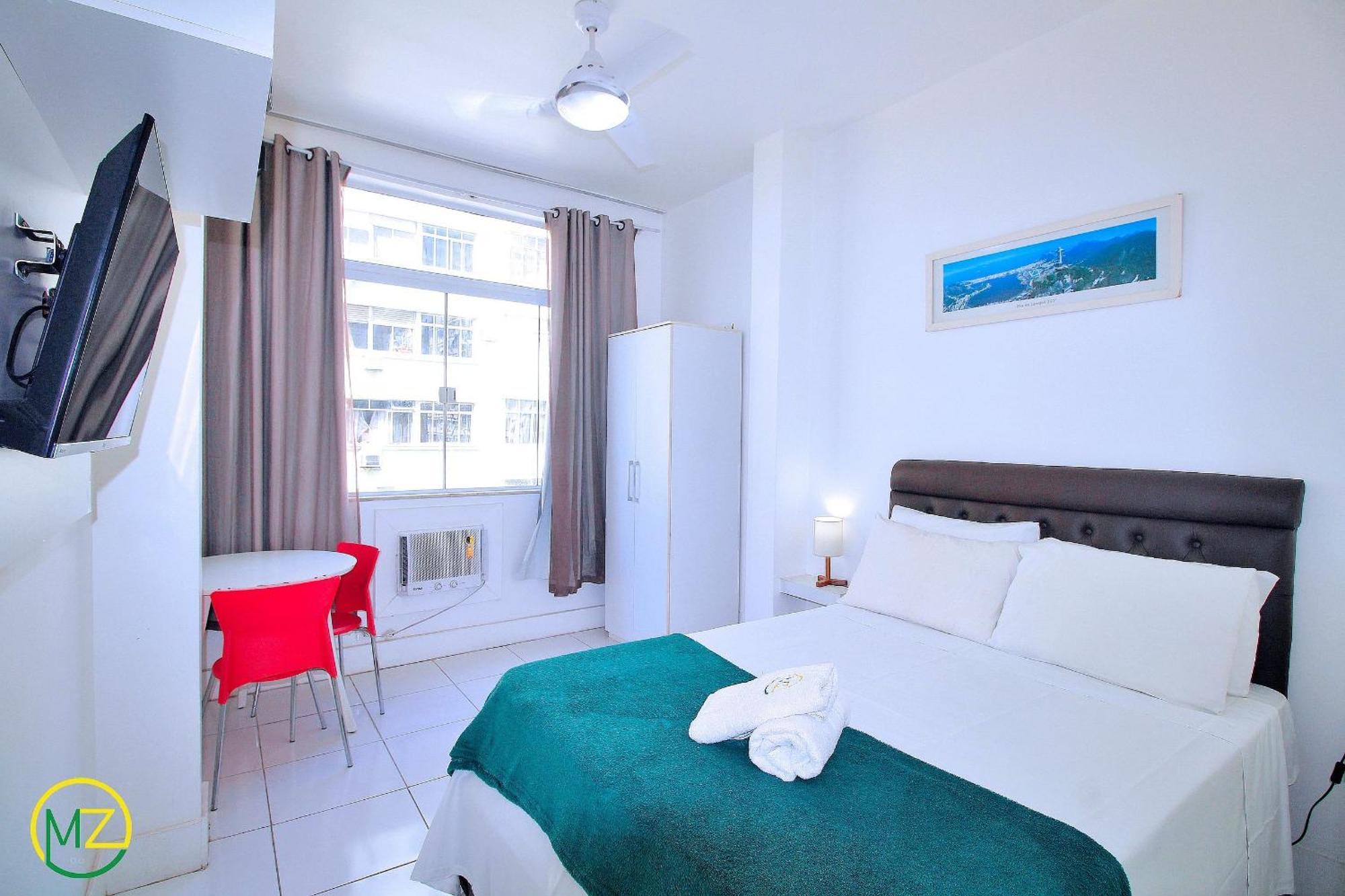 Studio Vista Mar Para 3 Pessoas Em Copacabana Рио-де-Жанейро Экстерьер фото